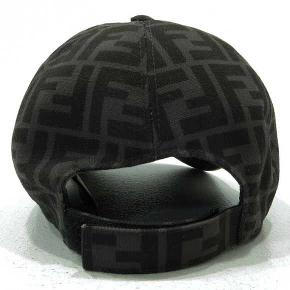 Fendi Baseball Cap Zucca Gray - Hats